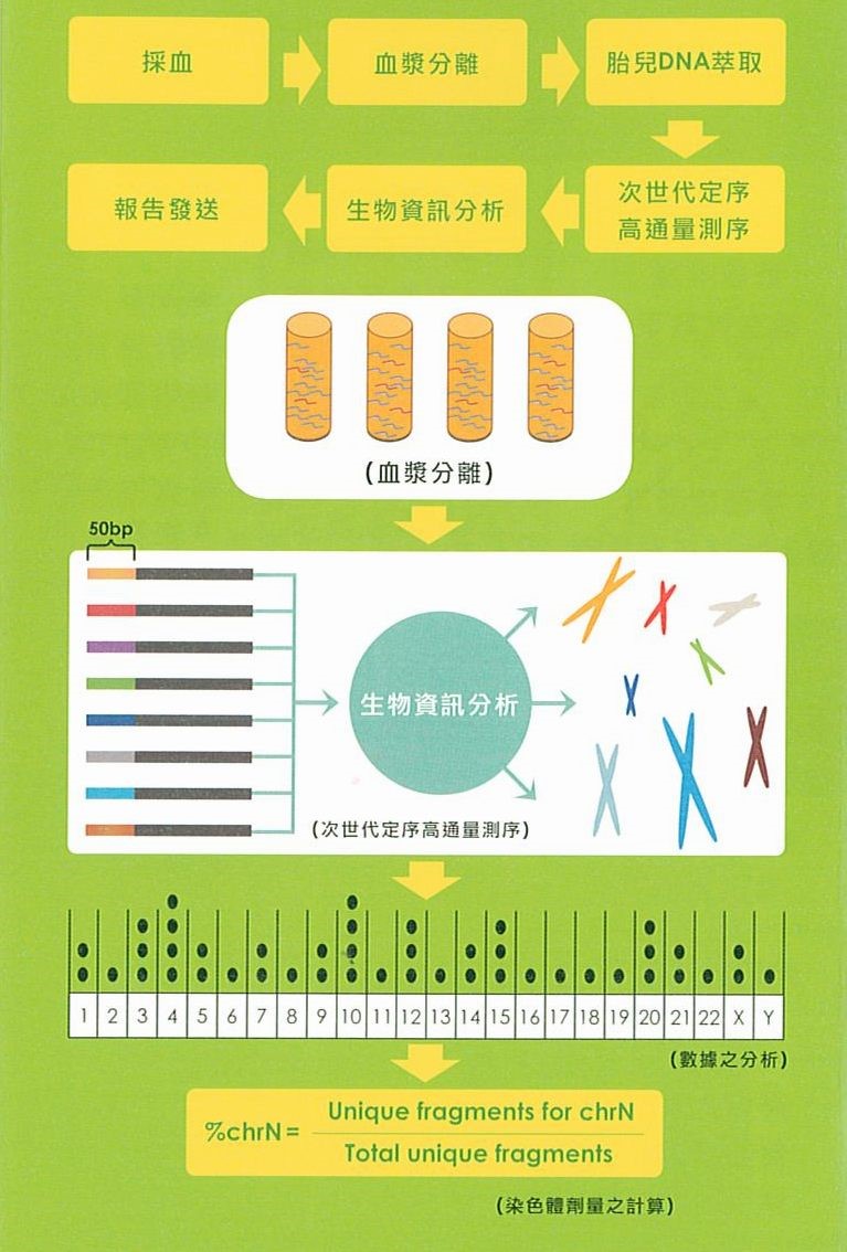 非侵入性產前胎兒染色體檢測法