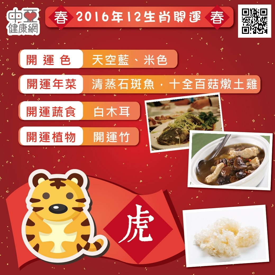 2016年12生肖開運寶典 - 虎