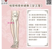 指壓按摩好健康-足三里