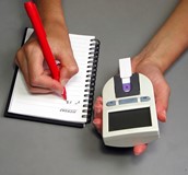 血糖儀監測數據換算表